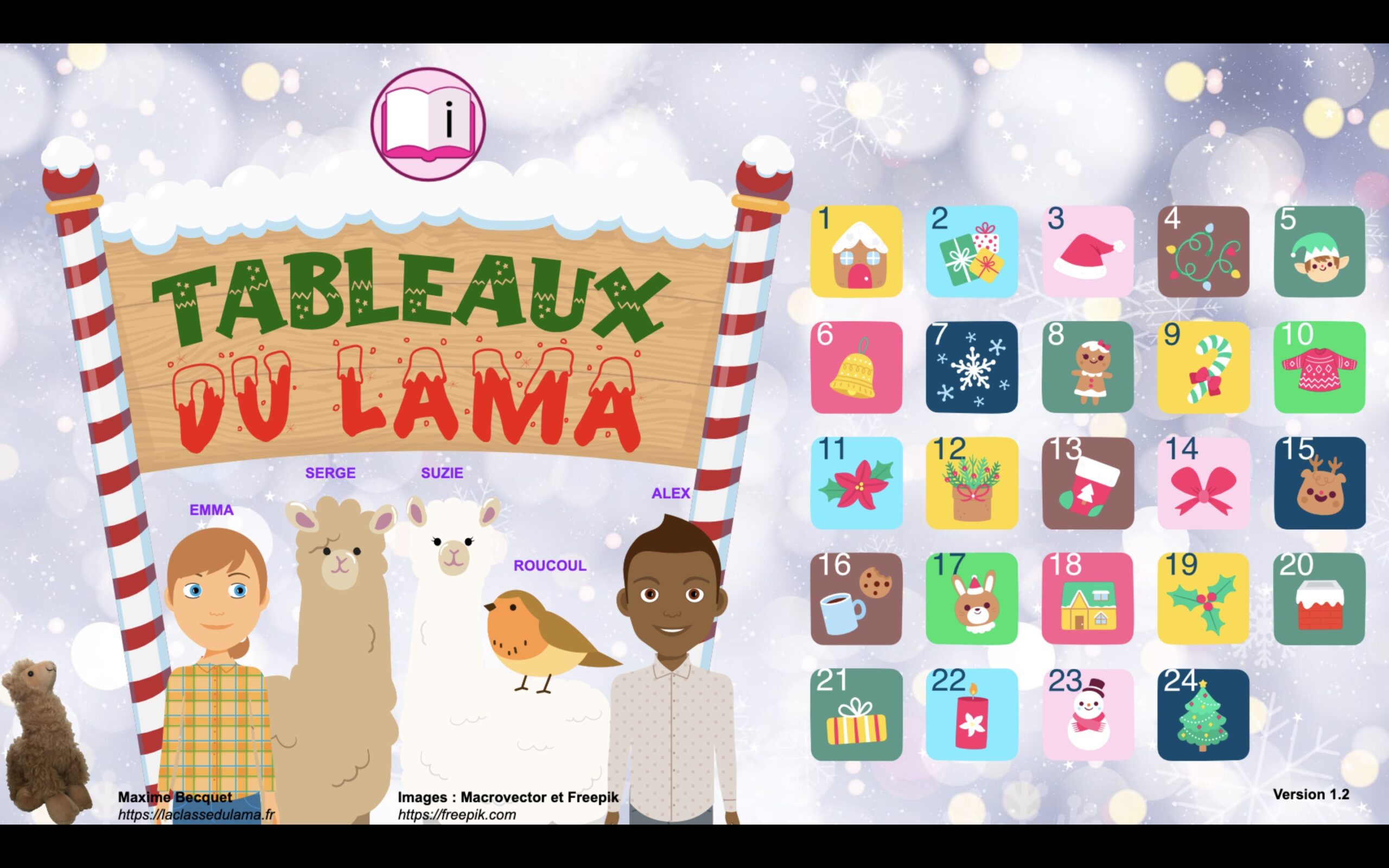 [App] Tableaux du lama