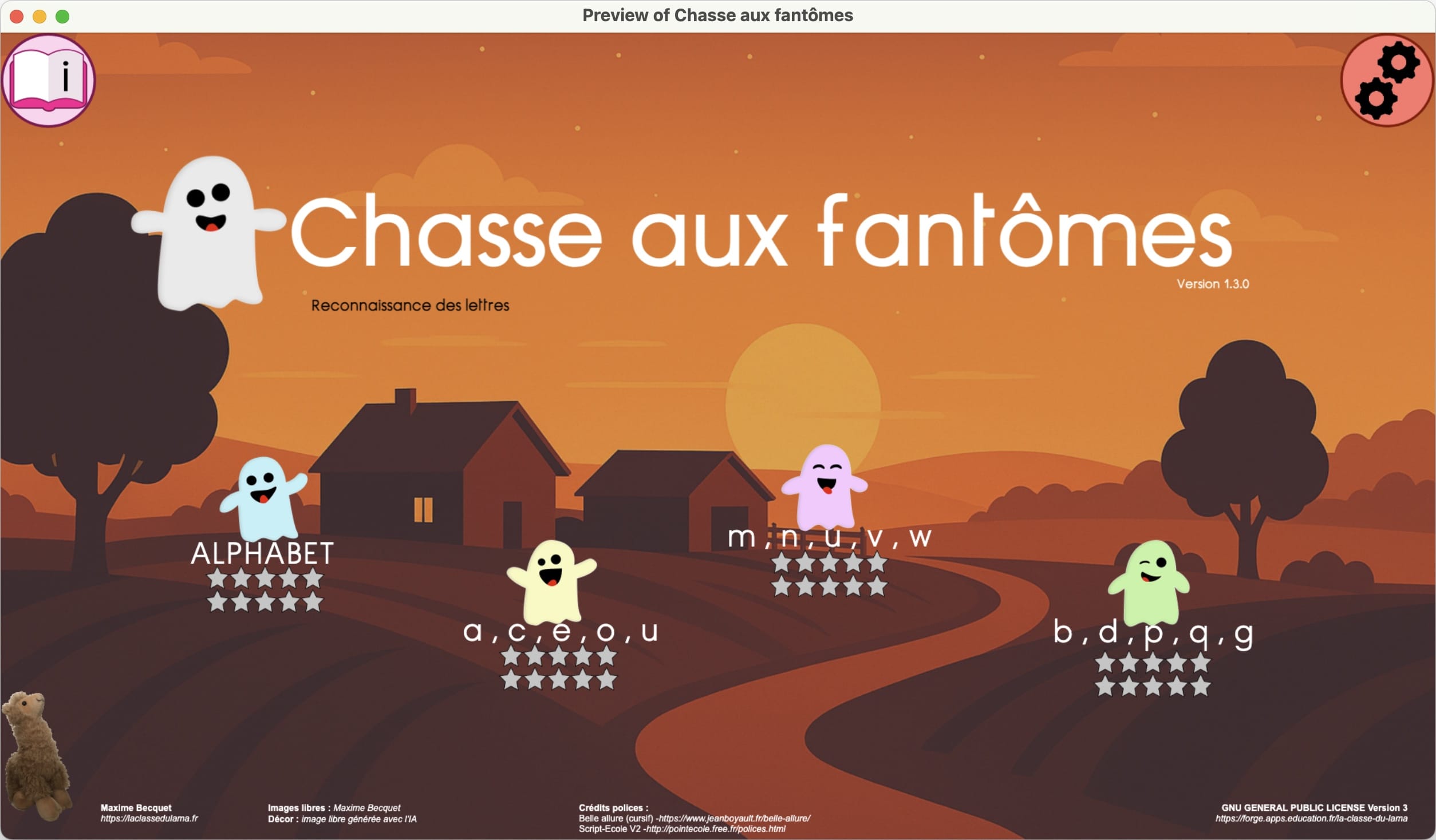 Chasse aux fantômes : maj à jour 1.3.0