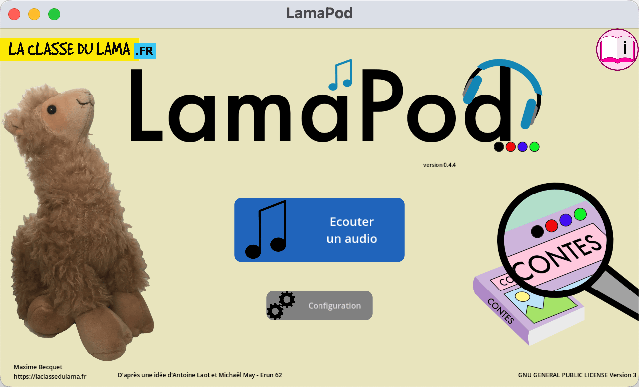 LamaPod mis à jour (0.5.0)
