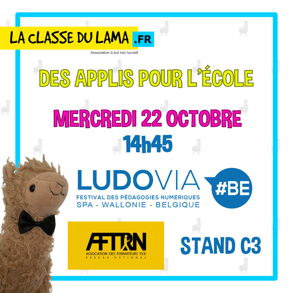 Ludovia Be le 22 octobre