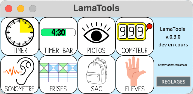 LamaTools : Élèves