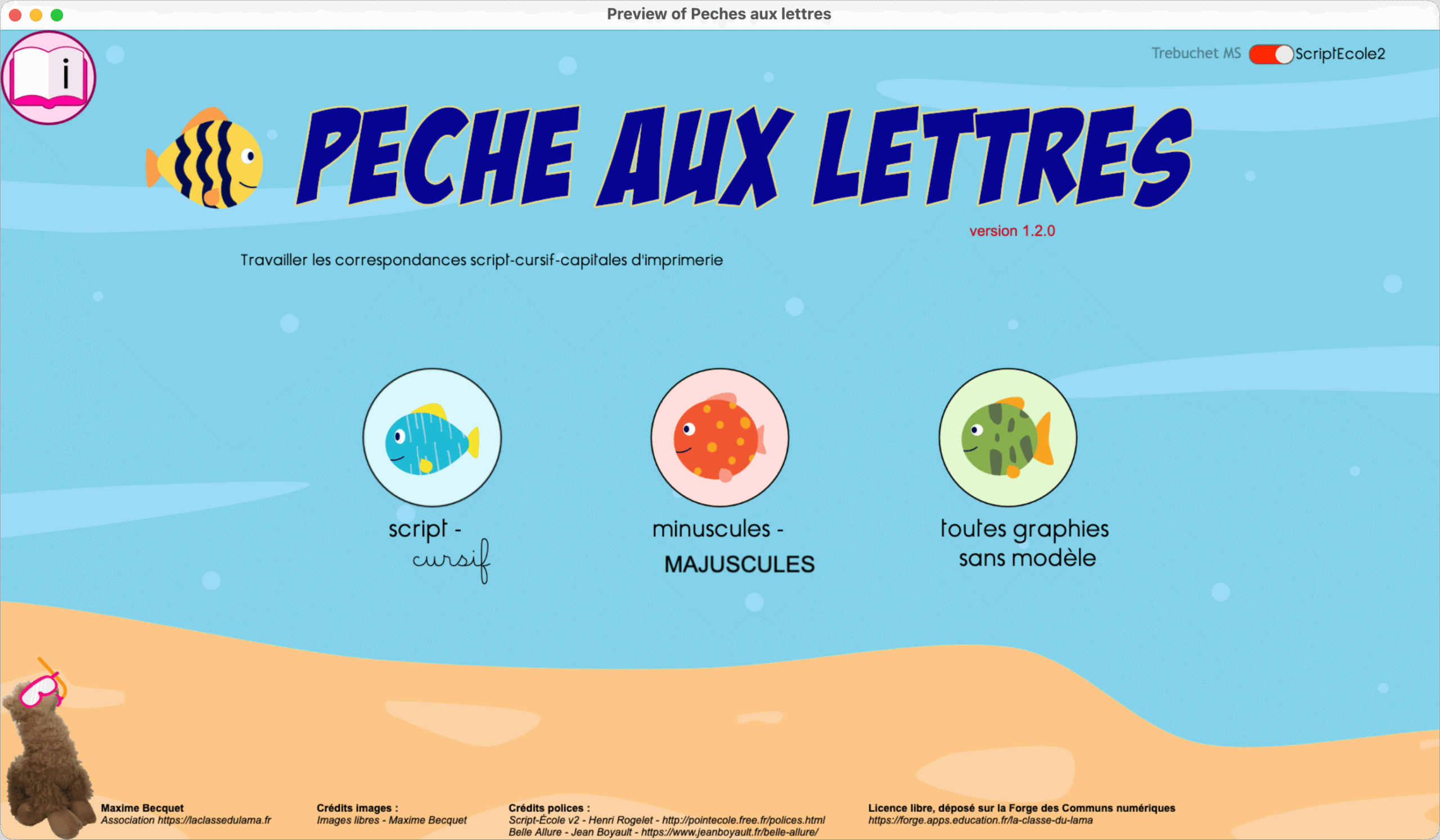 Pêche aux lettres 1.2.1