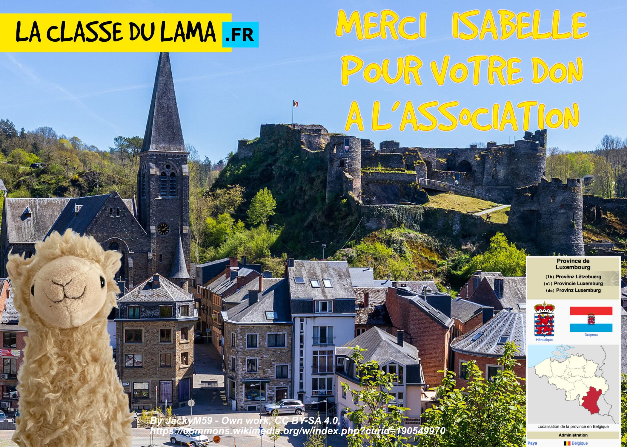 Merci Isabelle !