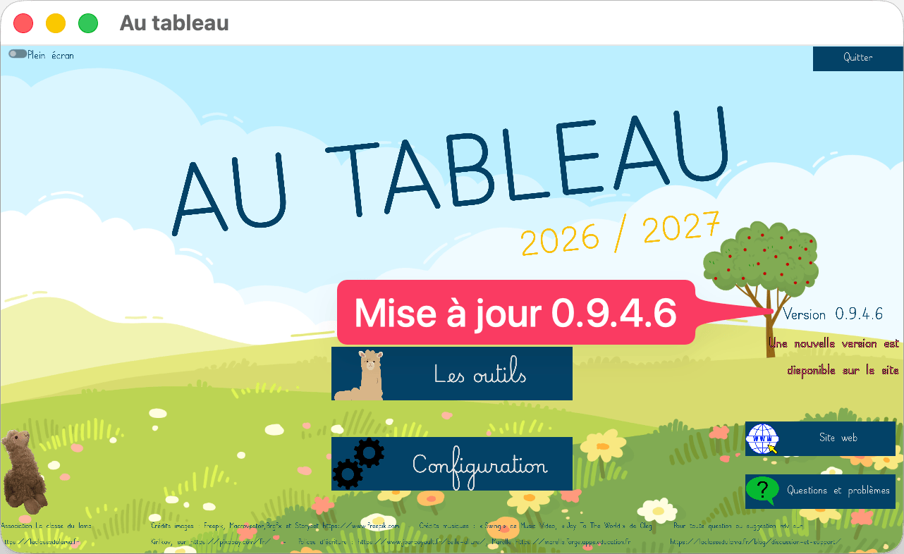 AU TABLEAU 0.9.4.6